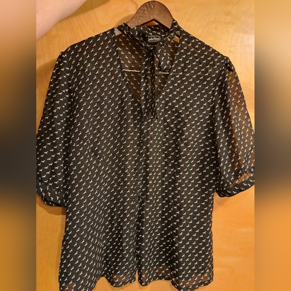 Sheer Voodoo Vixen blouse - Picture 5 of 5